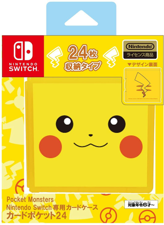 Maxgame Nintendo Switch Card Pocket 24 (Pikachu)