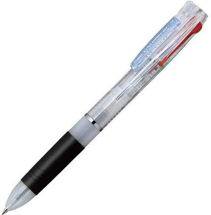 Zebra Surari 4C 4 Color Emulsion Ink Ballpoint Pen 0.7mm Clear
