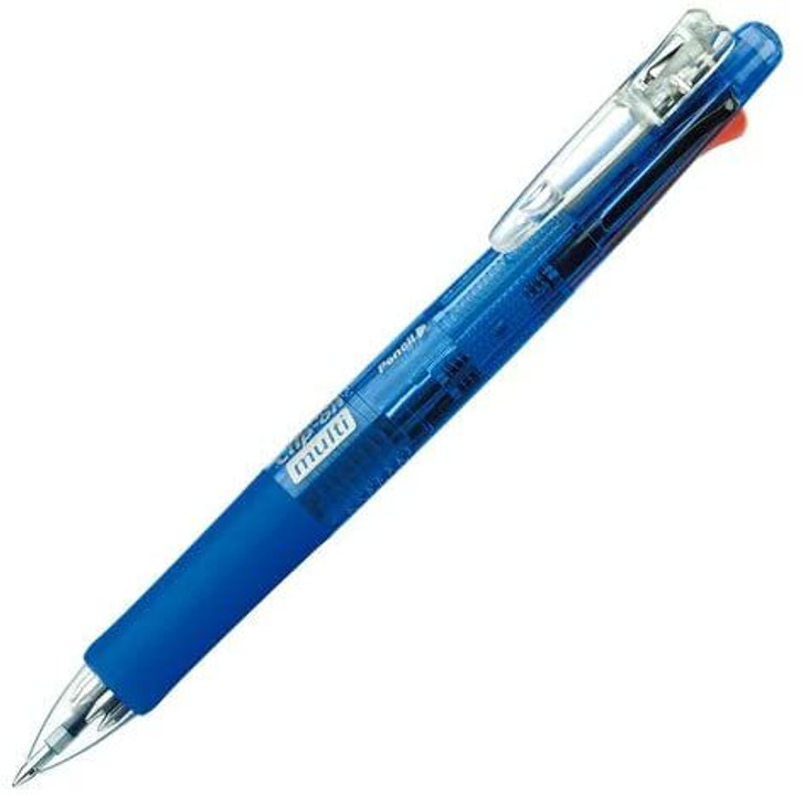 Zebra Clip-on multi Multifunction Pen 0.7mm Blue