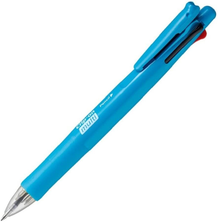 Zebra Clip-on multi F Multifunction Pen 0.7mm Fresh Blue