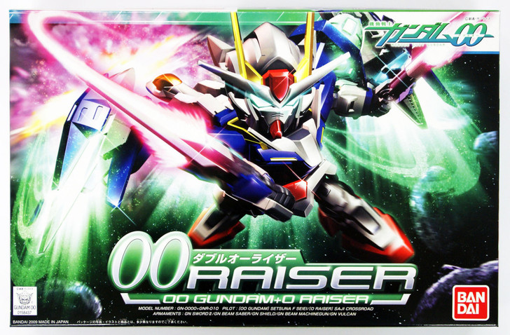 Bandai SD BB 322 Gundam OO Raiser Plastic Model Kit (4543112584373)