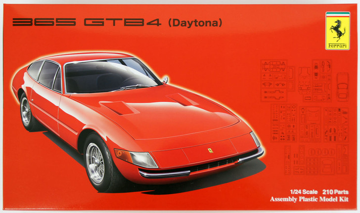 Fujimi RS-107 Ferrari 365 GTB4 Daytona 1/24 Scale Kit - Plaza Japan