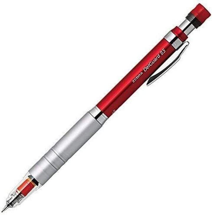 Zebra DelGuard Type-Lx Mechanical Pencil 0.5mm Red