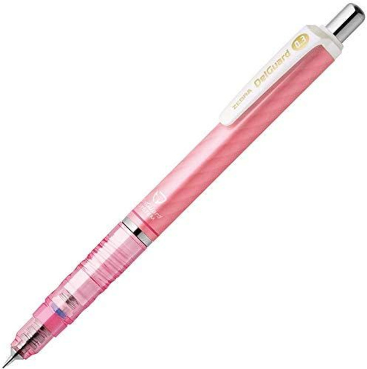 Zebra DelGuard Mechanical Pencil 0.3mm Luminous Pink