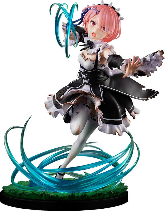 KADOKAWA Ram: Battle with Roswaal Ver. 1/7 Figure (Re:ZERO -Starting Life in Another World-)