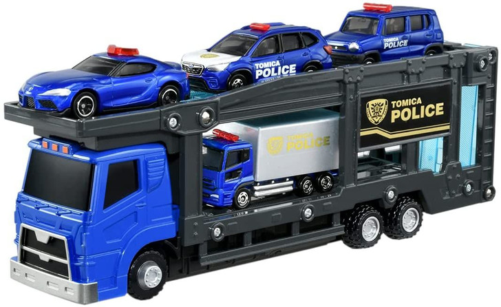 Takara Tomy Tomica World Police Carrier Car Set