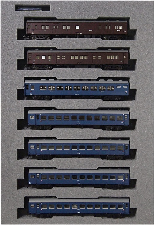 Kato 10-1450 Series 10 Night Express 'Daisen' 7 Cars Add-on Set (N scale)