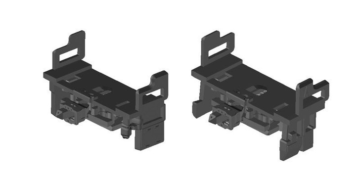 Kato Parts 6070-1C3 Coupler Set for KIHA 201 (M) (N scale) ASSY