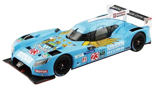 Ebbro 45251 NISSAN GT-R LM NISMO 2015 Manchester City FC Blue 1/43 Scale (4526175452513)