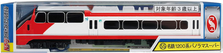 TRANE N Gauge Die Cast Scale Model No.55 Meitetsu Series 1200 'Panorama Super'