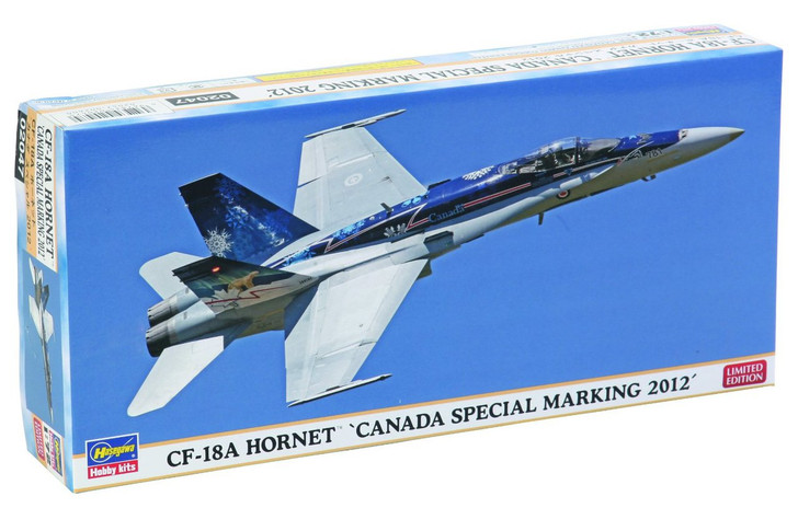 Hasegawa 02047 CF-18A Hornet Canada Special Marking 2012 1/72 Scale Kit (4967834020474)