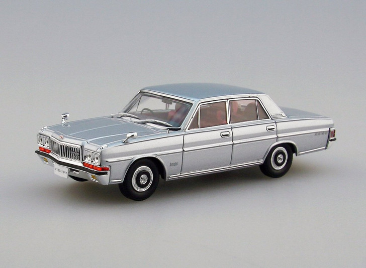 Ebbro 45307 Nissan President 252 Silver 1/43 Scale (4526175453077)