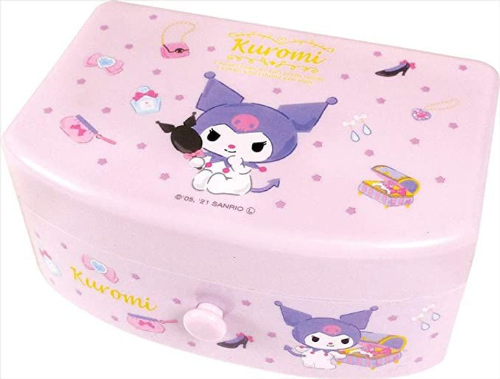 Sanrio Jewelry Box With Drawer Happiness Girl Kuromi