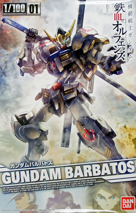 Bandai Iron-Blooded Orphans 018865 Gundam BARBATOS 1/100 Scale Kit (4549660018865)