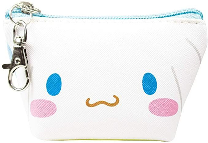 T's Factory Sanrio Triangle Mini Pouch Cinnamoroll Face