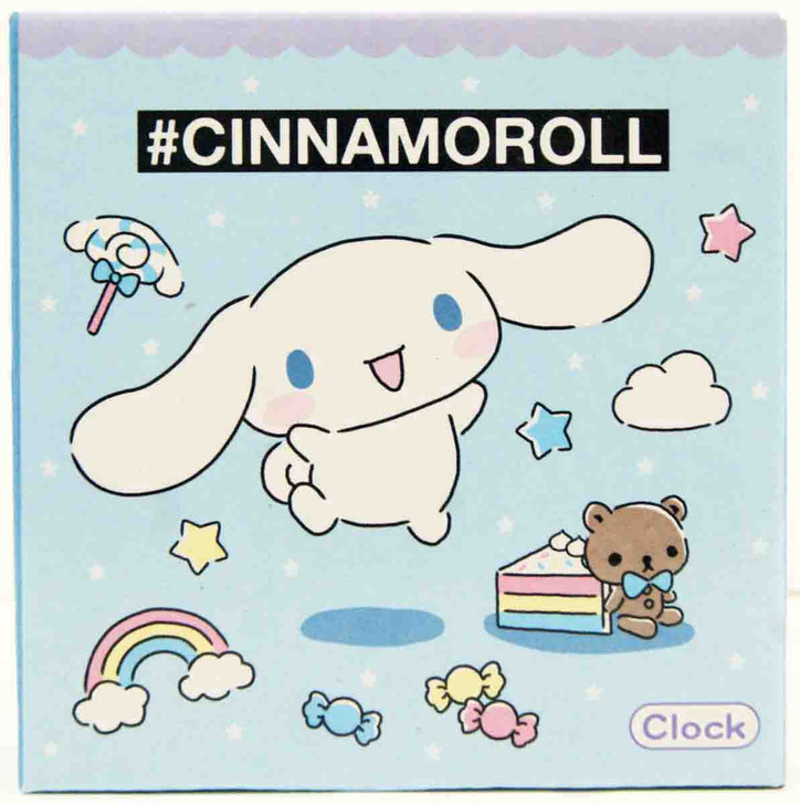 Onigiri Shape Clock Cinnamoroll