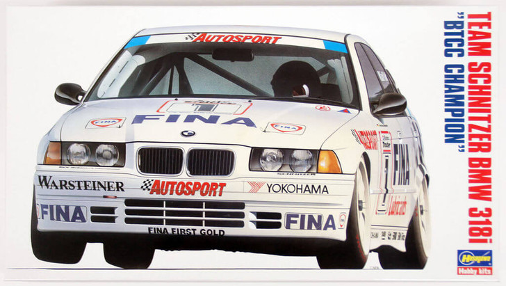 Hasegawa 20271 Team Schnitzer BMW 318i BTCC CHAMPION 1/24 Scale Kit (4967834202719)