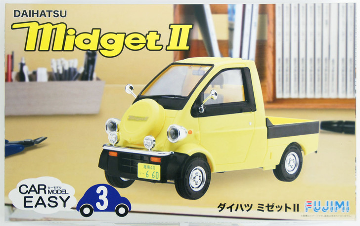 Fujimi Car-Easy 03 077024 Daihatsu Midget II 1/24 Scale Kit (4968728077024)