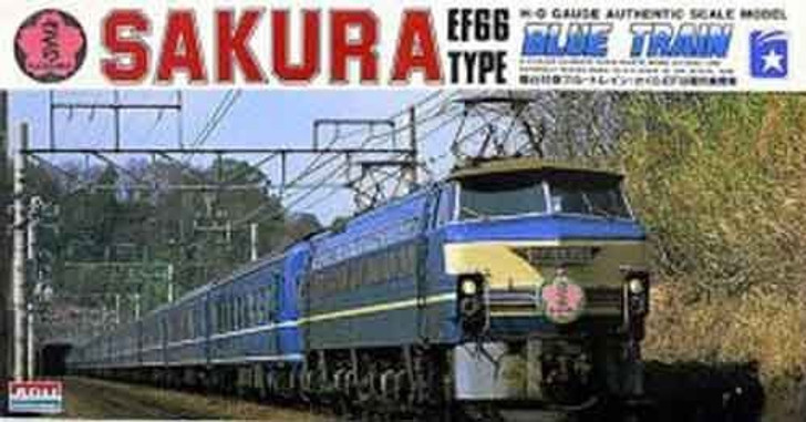 Arii 708026 HO Series EF66TYPE Blue Train Sakura 1/80 Scale Kit
