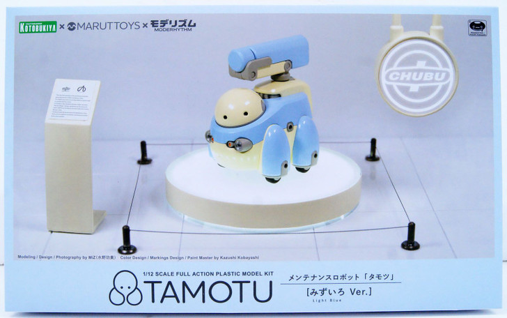 Kotobukiya 1/12 Maruttoys Tamotu Motorism Collaboration (Light Blue Ver.) Plastic Model