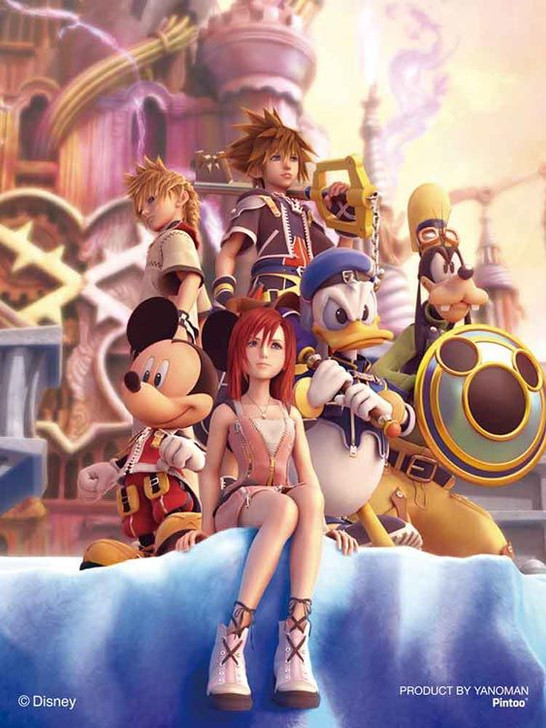 Yanoman 2308-14 Jigsaw Puzzle Disney Kingdom Hearts (150 S-Pieces)