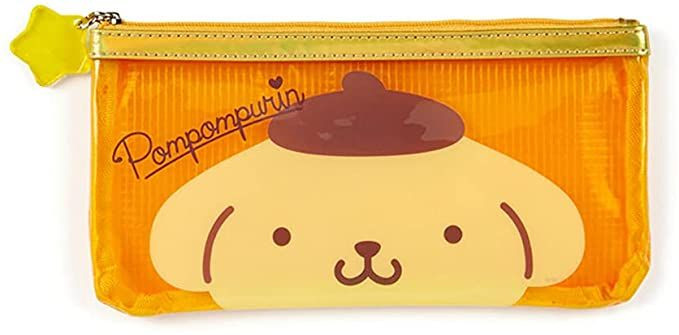 Sanrio Pen Case Face Design Pom Pom Purin