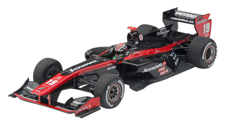 Ebbro 45122 Lenovo Team IMPUL SF14 2014 No.19 Black/Red 1/43 Scale (4526175451226)