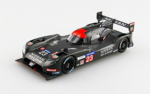 Ebbro 45252 NISSAN GT-R LM NISMO 2015 Test Car No.23 Black 1/43 Scale (4526175452520)