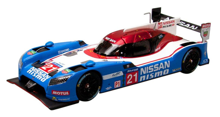 Ebbro 45254 NISSAN GT-R LM NISMO 2015 Le Mans 24 hours No.21 1/43 Scale (4526175452544)