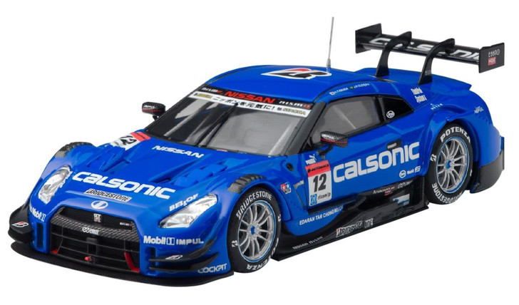 Ebbro 45261 CALSONIC IMPUL GT-R SUPER GT500 2015 Rd.1 Okayama No.12 1/43  Scale