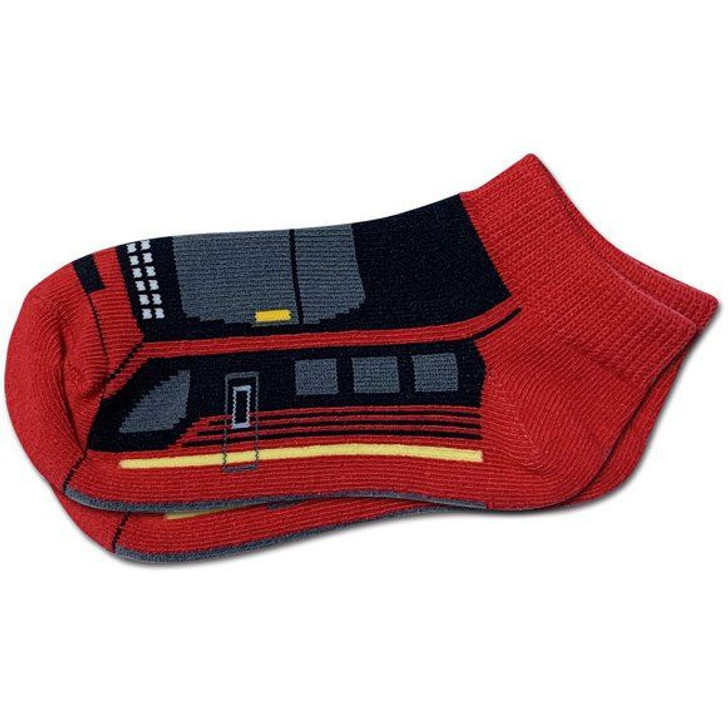 Railway Socks for Kids (Tetsushita) Kintetsu Meihan Limited Express Hinotori (Size 16-20cm)