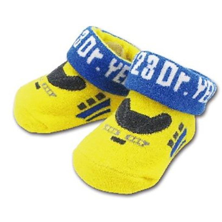 Railway Socks for Baby (Tetsushita) Type 923 Doctor Yellow (Size 9-11cm)