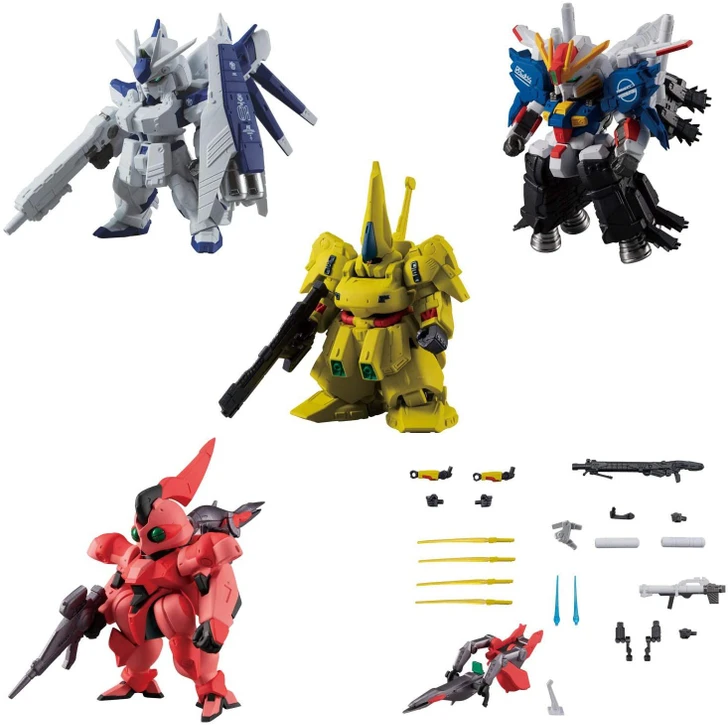 Bandai FW GUNDAM CONVERGE Plus02 5Pack BOX