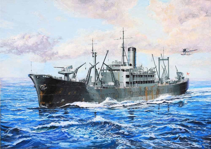Pit-Road Skywave W-178 IJN Food Supply Ship IRAKO 1941 1/700 Scale Kit (4986470018133)
