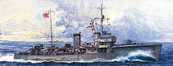 Pit-Road Skywave W-179 Japan Navy Destroyer Minekaze 1/700 scale kit (4986470018508)