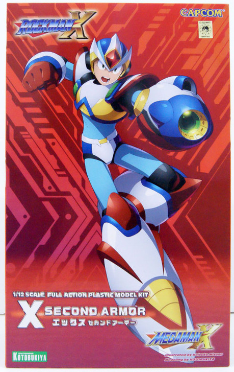 Kotobukiya 1/12 Second Armor Plastic Model (Mega Man X)