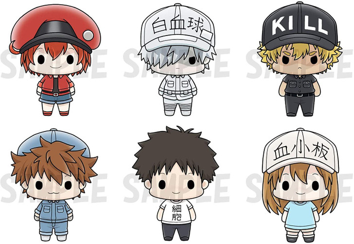 Megahouse Chokorin Mascot Cells at Work! 6Pack Box