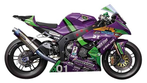 Fujimi 152486 Evangelion RT 01 Kawasaki ZX-10R 2011 1/12 Scale Resin Model (4968728152486)