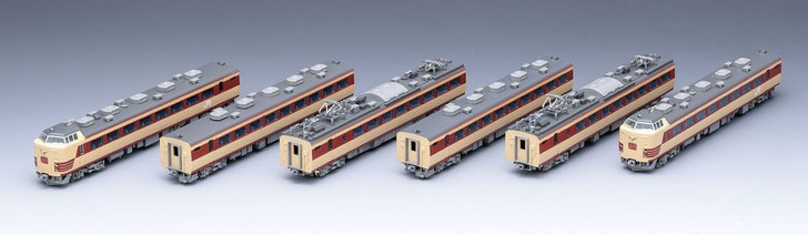Tomix 98961 JR Series 485 Limited Express (Sendai/Unit A1/ A2) 6 Cars Set (N scale)