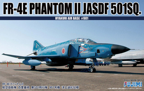 Fujimi F02 FR-4E Phantom II JASDF 501SQ 1/72 scale kit (4968728722788)