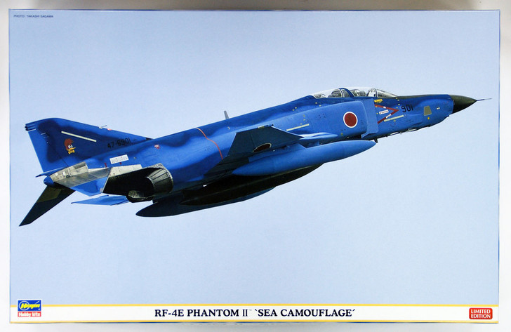 Hasegawa 07424 RF-4E Phantom II Sea Camouplage 1/48 Scale Kit (4967834074248)