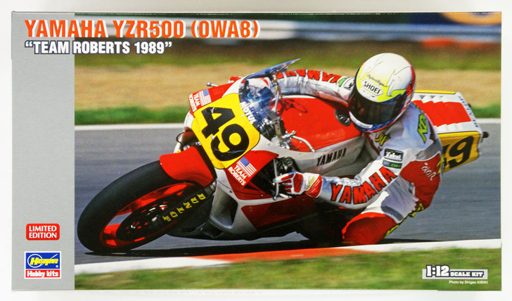 Hasegawa 21716 Yamaha YZR500 (0WA8) Team Roberts 1989 1/12 Scale Kit (Limited Edition) (4967834217164)