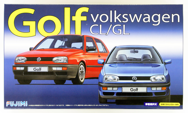 Fujimi RS 126395 Volkswagen Golf CL or GL 1/24 scale convertible kit (4968728126395)
