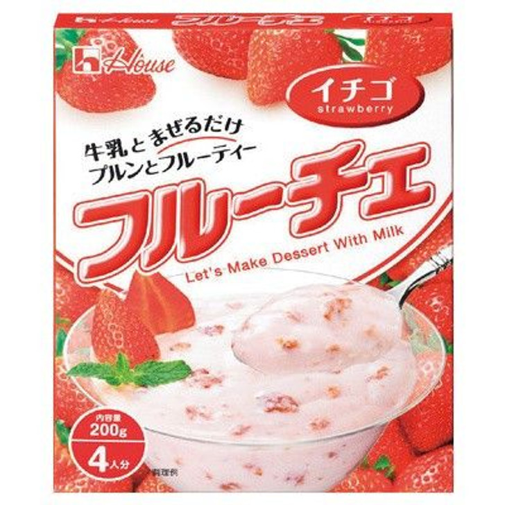 House Foods Milk Dessert Furuche Strawberry 200G