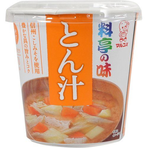 Marukome Ryotei Taste Instant Cup Tonjiru