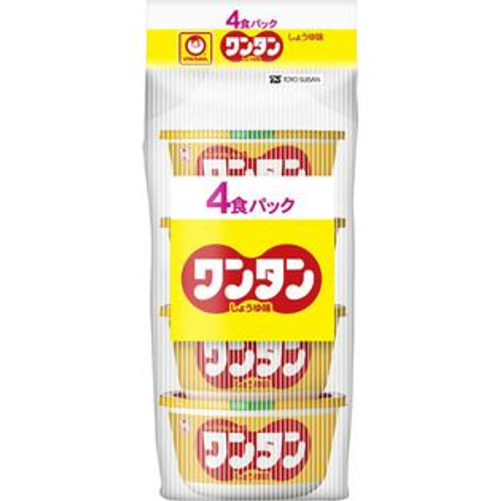 Toyo Suisan Maruchan Cup Wonton Soup Soy Sauce 28G X 4Pcs