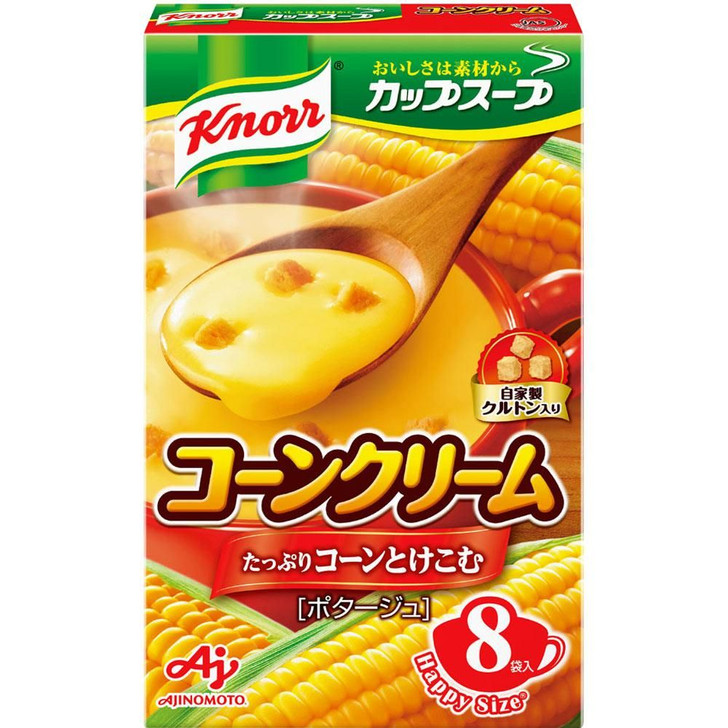 Ajinomoto Knorr Cup Soup Corn Cream 8 Pack