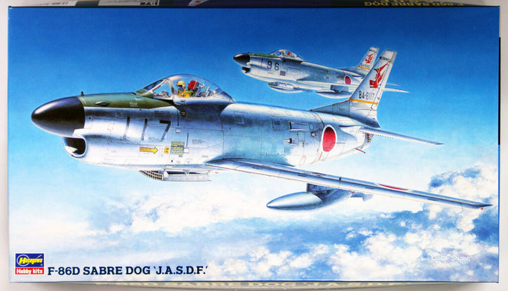 Hasegawa BP4 F-86D Sabre Dog J.A.S.D.F 1/72 Scale Kit (4967834514041)
