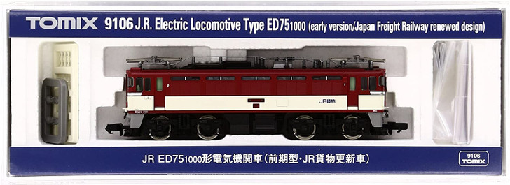 9106 JR Electric Locomotive Type ED75-1000 (Early Type/JRF Renewal