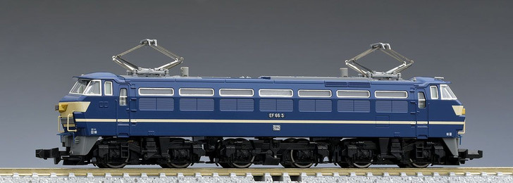 Tomix 7142 JNR Electric Locomotive Type EF66-0 (Early Type w/ Eaves) (N scale)